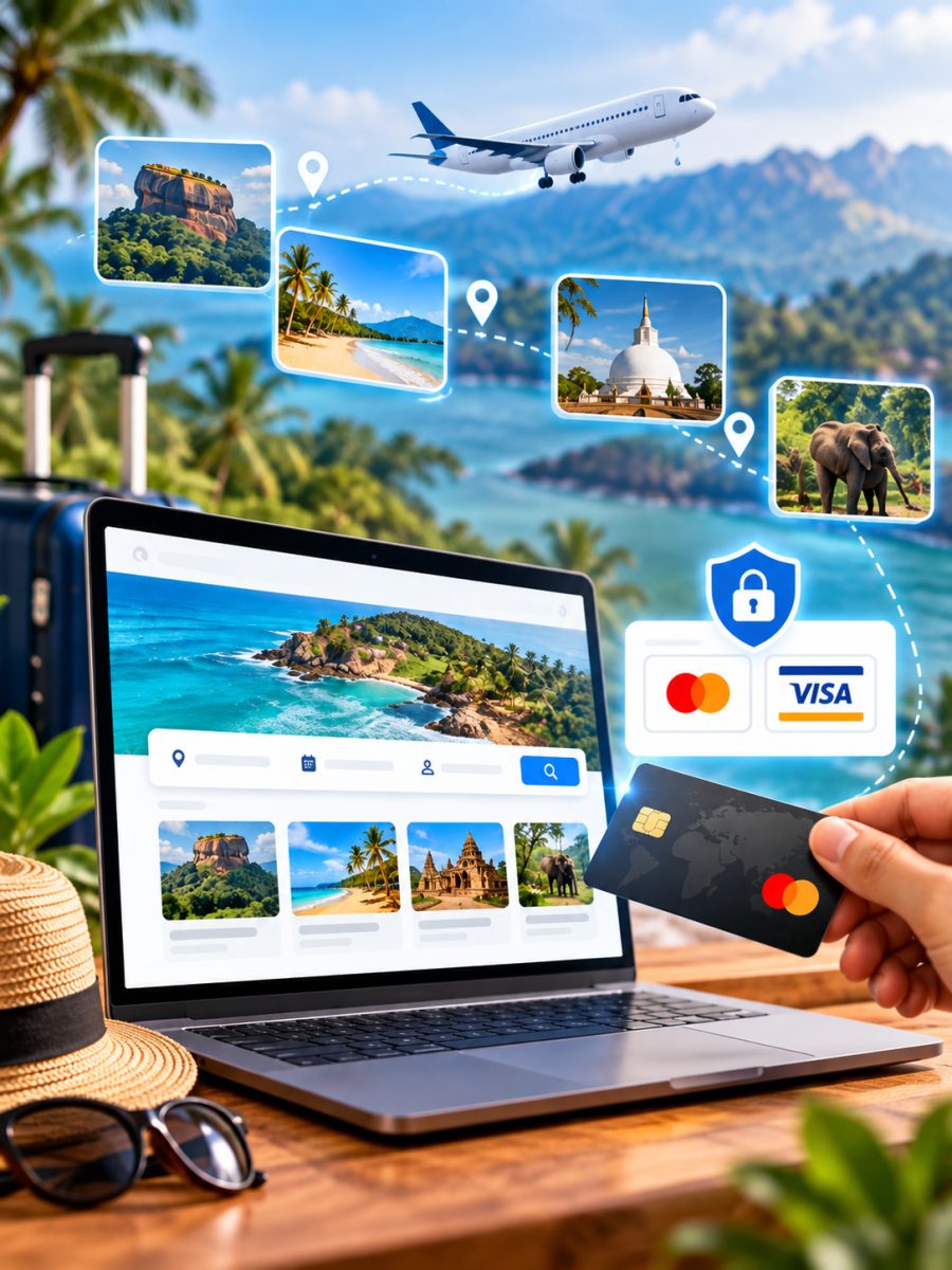 Book your Sri Lanka tour online with secure card payment